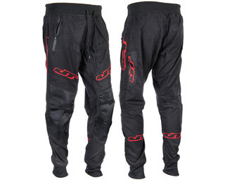 JT Paintball Pro Jogger Pant - Black/ Grunge Red