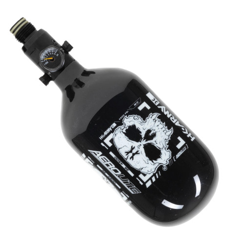 HK Army Compressed Air Tank - 36/4500 Doom Black/White