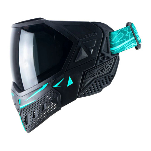 Empire EVS Mask - Black/Aqua