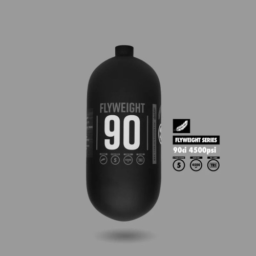 Infamous Pro DNA Powerhouse "Flyweight" Tank 90i-BOTTLE ONLY  (Black/Grey)