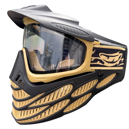 JT Paintball Flex 8 Goggle - LE "Sandstorm" Black w/Tan Pods