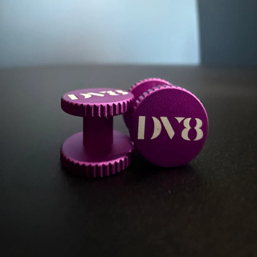 DV8 Aluminum Screws for JT Proflex - Purple