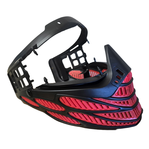 JT Paintball Flex 8 SE Mastodon - Black/Red (Facemask Only)