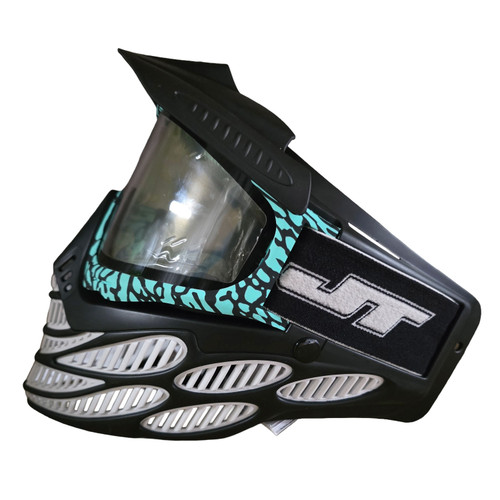 JT Proflex Flex 8 Mask - Black/White (no lens)