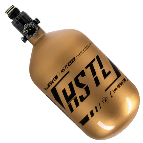HSTL Carbon Fiber Tank - 68ci / 4500psi - Gold/Black