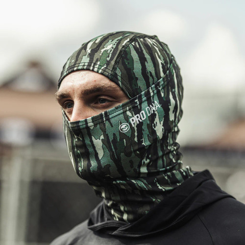 Infamous Pro DNA Balaclava Sheisty Headwrap - Green Tree Camo