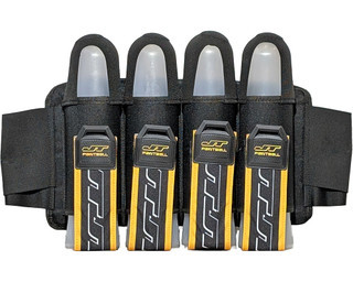 JT Paintball Race 4 Pod Harness - Birthstone Topaz - Yellow
