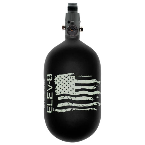 Elev-8 - 68ci/4500psi Air System - Flag (Black/Grey)