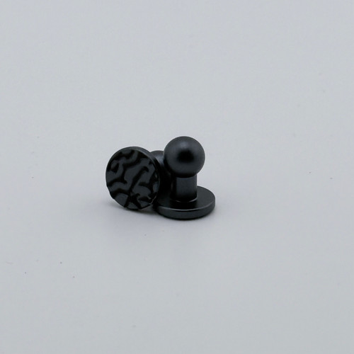 DV8 Aluminum Plugs for JT Proflex - Mastodon Edition - Pewter/Black