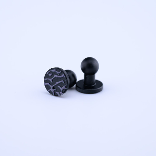 DV8 Aluminum Plugs for JT Proflex - Mastodon Edition - Black/Pewter