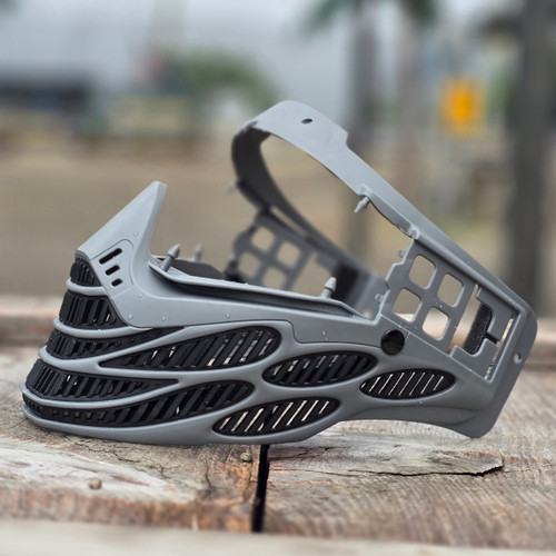 Gray and Black Facemask only JT Flex 8