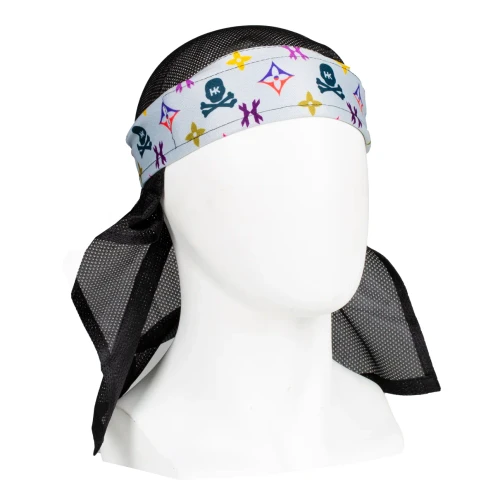 HK Army Headwrap - Multicolor Monogram