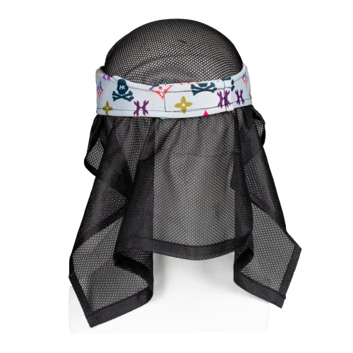 HK Army Headwrap - Multicolor Monogram