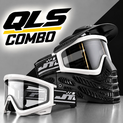 white qls jt paintball flex 9