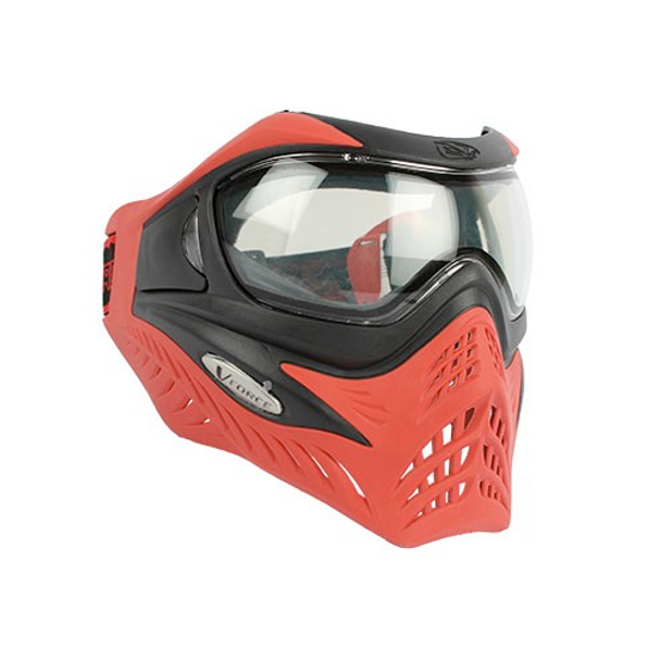 VForce Grill SE Paintball Mask - Black/Red