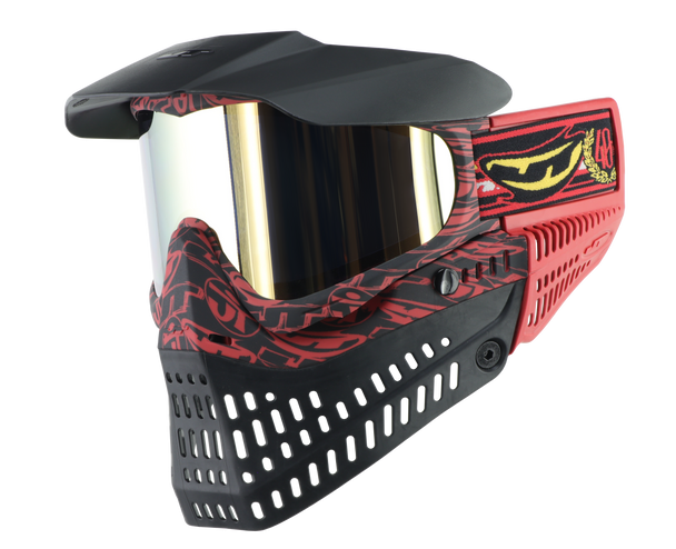 JT paintball proflex anniversary goggle red/black