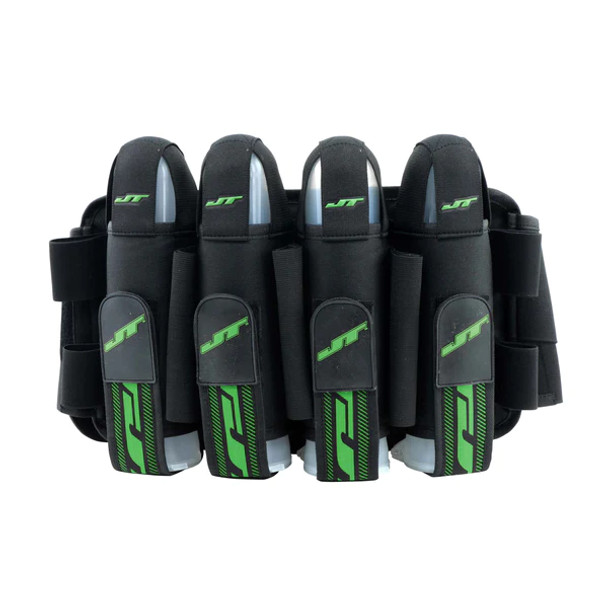 JT Paintball - NXE FX 4+7 Harness - Black / Lime