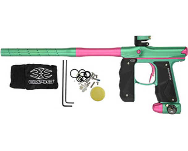 Empire Mini GS Paintball Gun - Teal/Pink