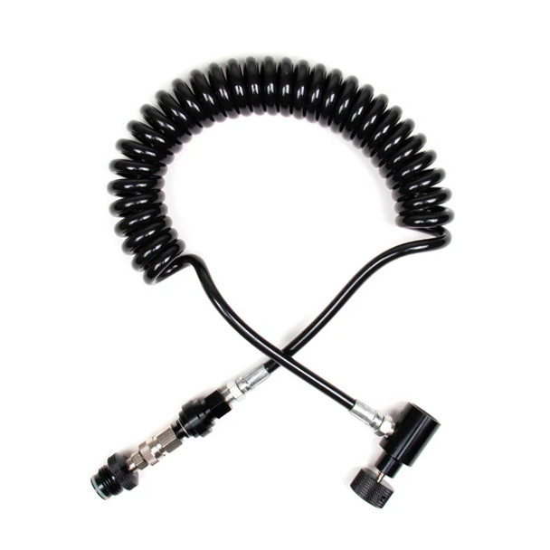 GxG Coiled Remote Line w/ Slide Check & Quick Disconnect