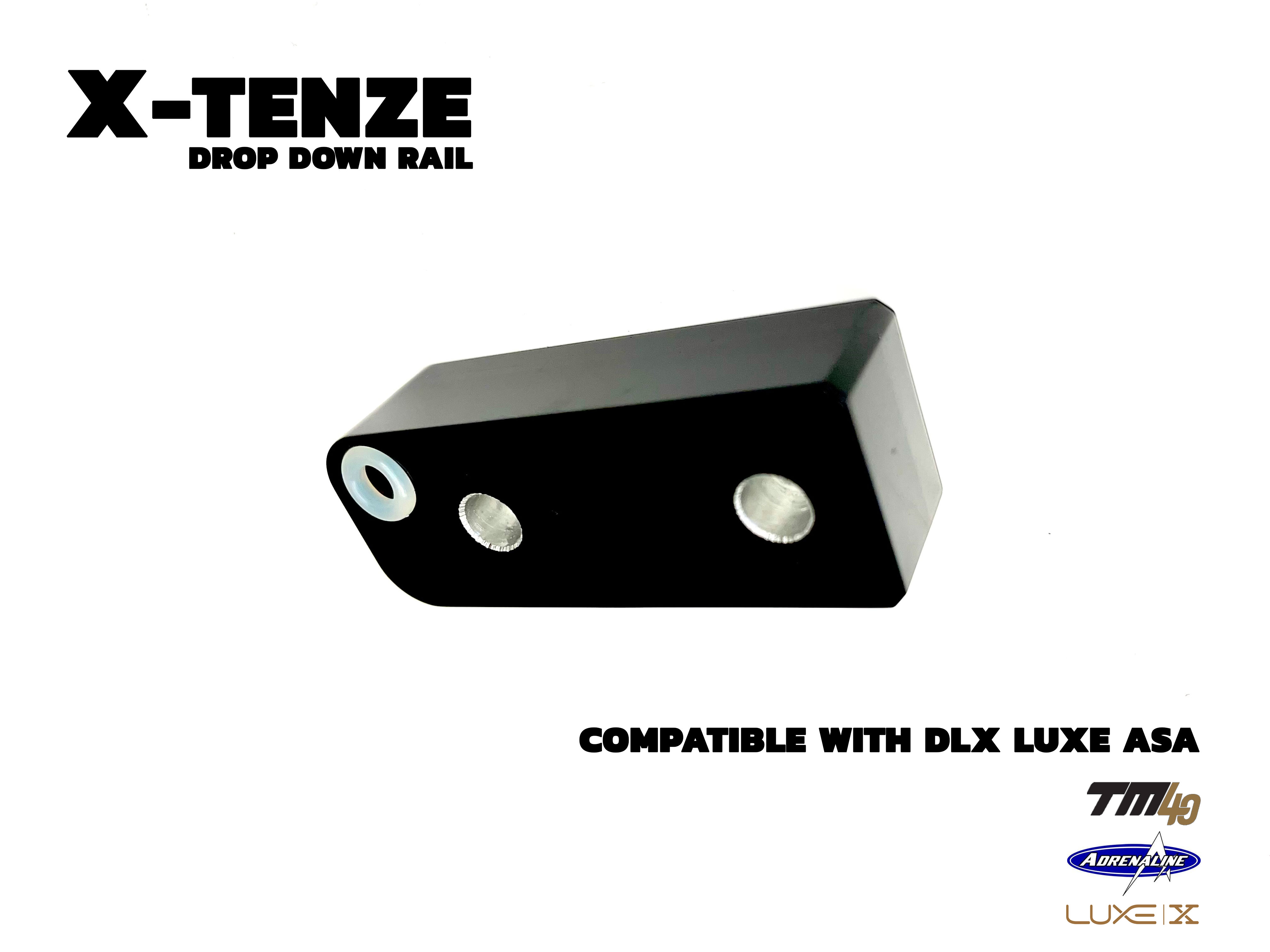X-tenze DLX Luxe ASA Drop Down Rail - Xtenze Luxe Paintball
