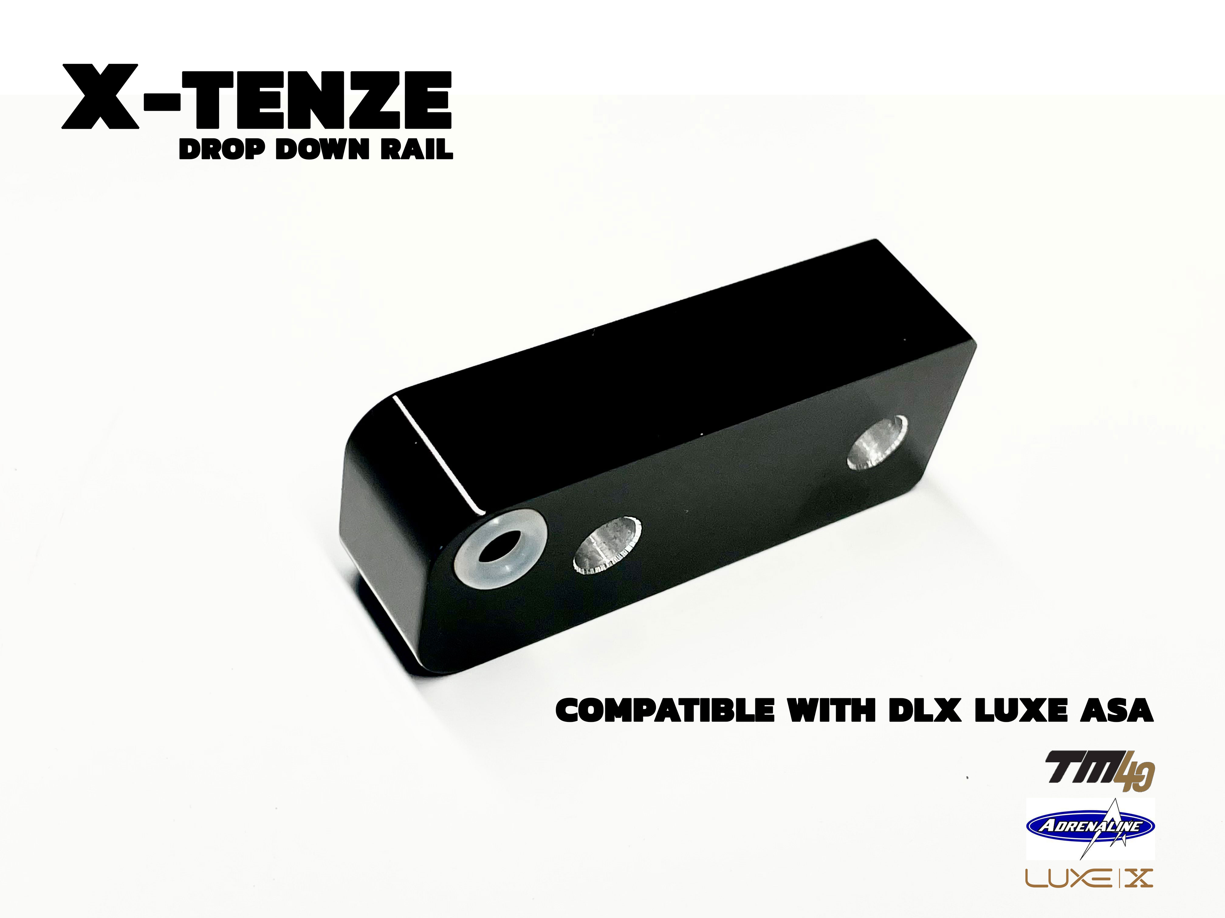 X-tenze DLX Luxe ASA Drop Down Rail - Xtenze Luxe Paintball