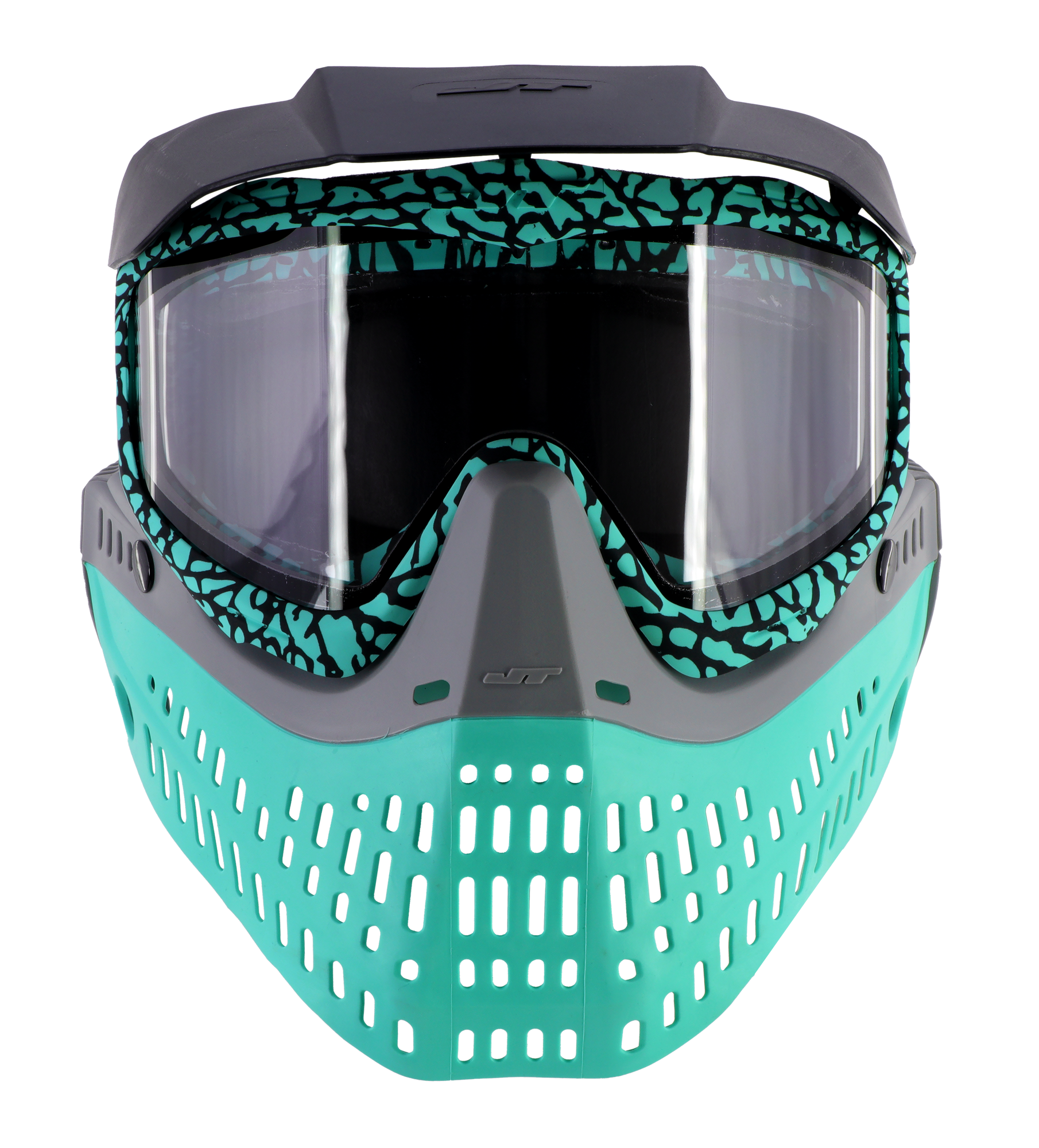 JT Paintball LE Mastodon ProFlex Goggle - Aquamarine/Grey +Bonus