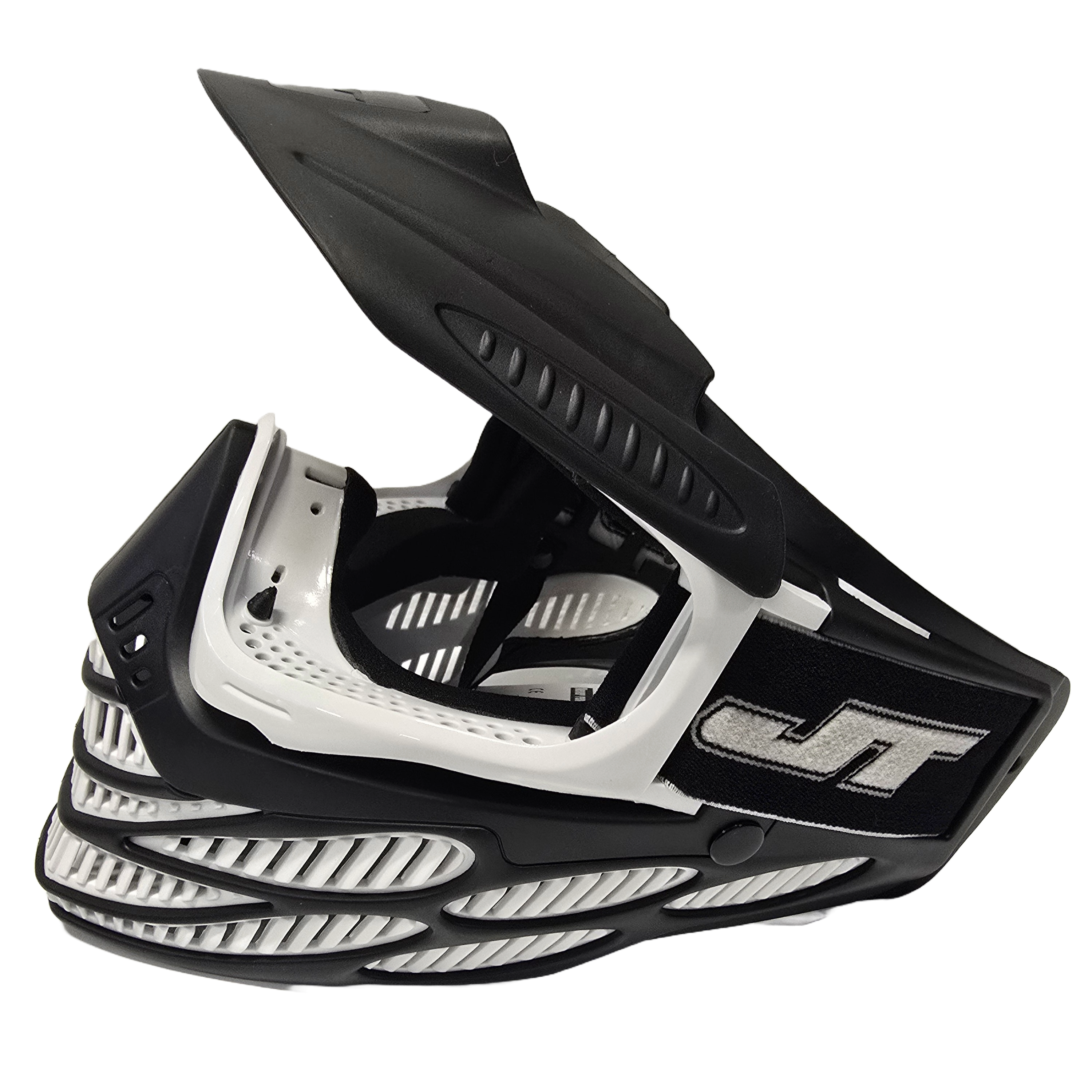 JT Proflex Flex 8 Mask - Black/White (no lens)