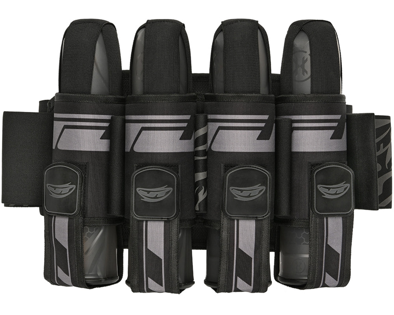 JT Swift 4+7 Paintball Harness - Black/Grey - Cloud