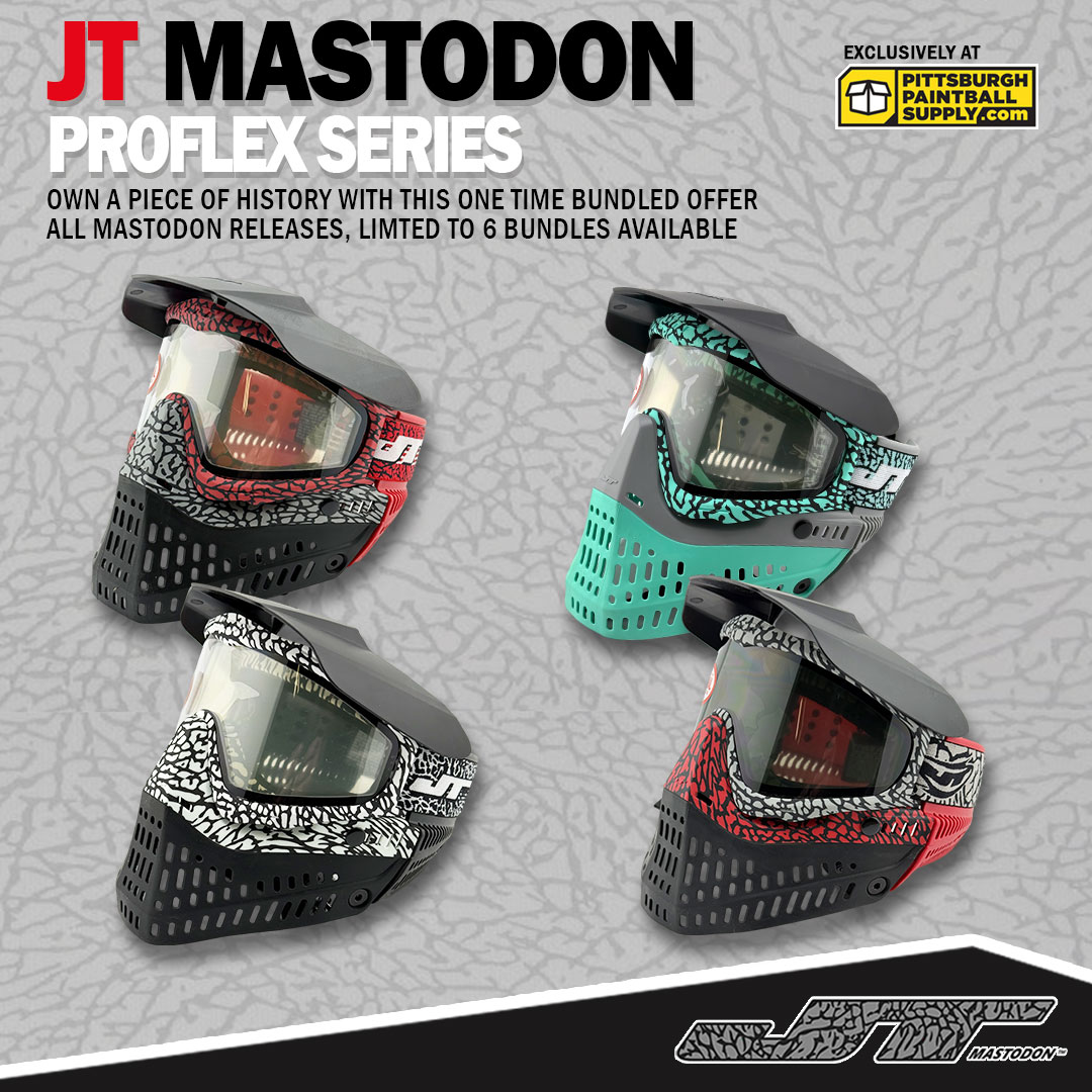 JT Spectra Proflex LE Goggle - Mastodon Series Collection Bundle +