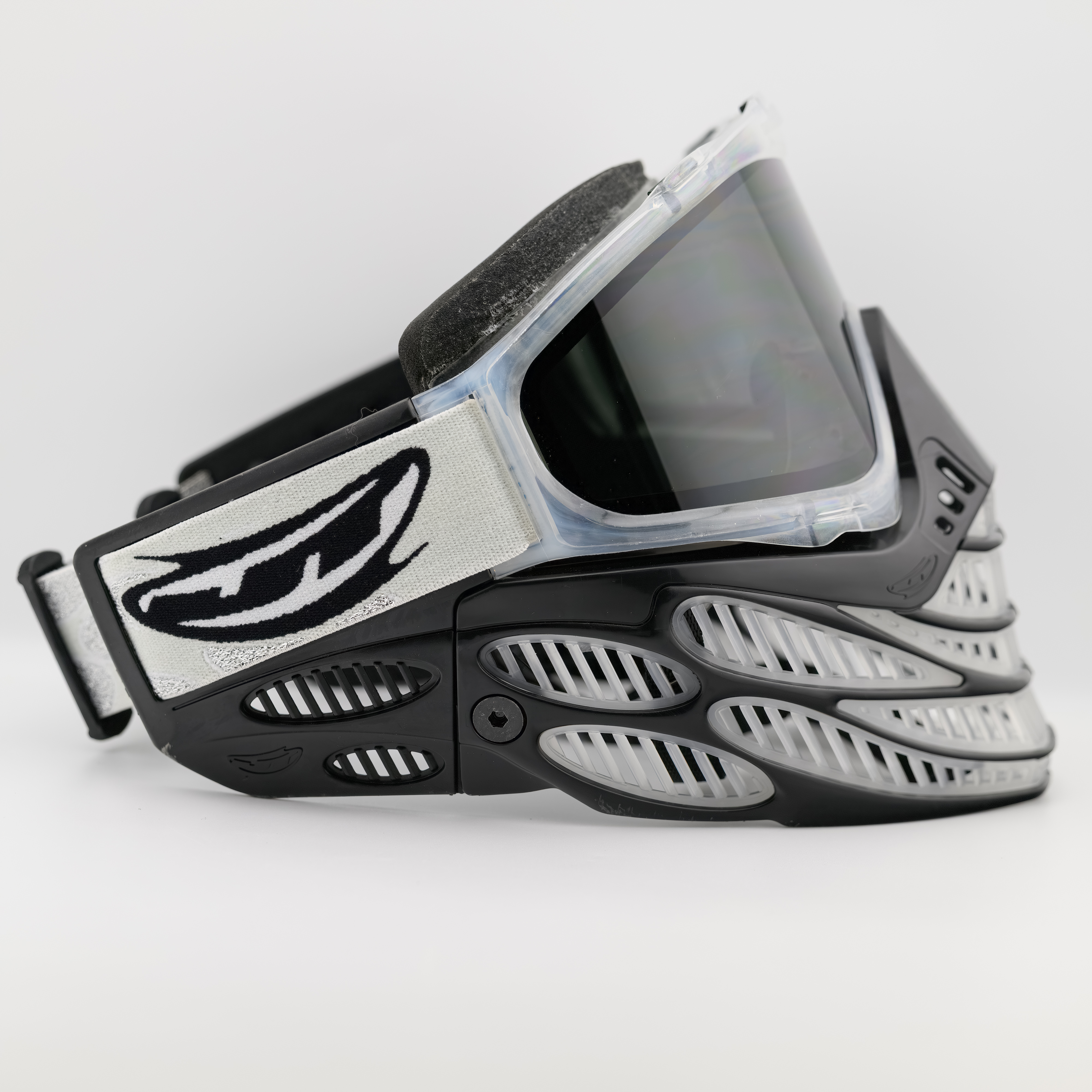 フェイスジェル・ゲル t JT Paintball Flex 9 Goggle - Gloss Black and Clear