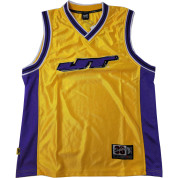 JT Paintball Basketball Jersey - Yellow / Purple