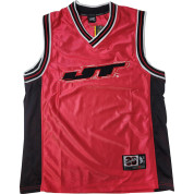 JT Paintball Basketball Jersey - Red / Black