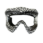 Mastodon JT proflex paintball mask goggle white frame black