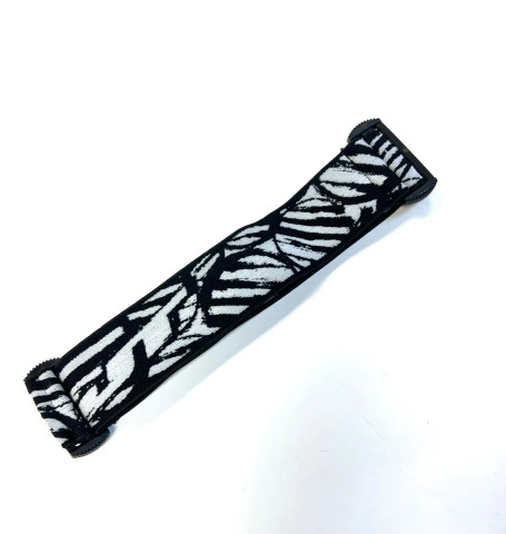 Bracelet De Lunettes JT Paintball ProFlex X - Motif Zèbre Noir & Blanc - Neuf