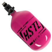 HSTL Carbon Fiber Tank - 68ci / 4500psi - Neon Pink/Black