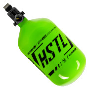 HSTL Carbon Fiber Tank - 68ci / 4500psi - Neon Green/Black