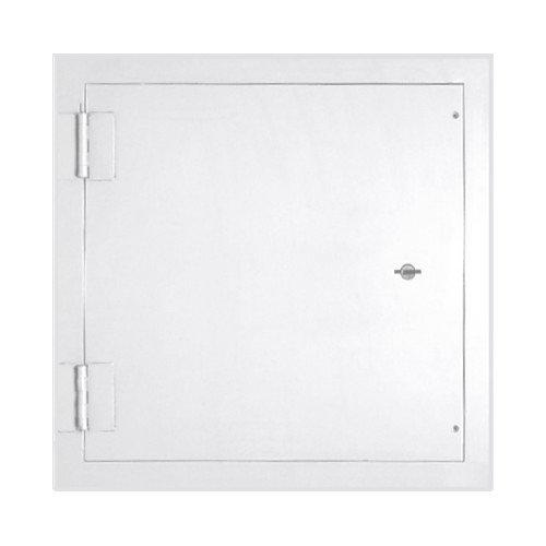 14" x 14" Panel de Seguridad de Marco Plano, Acero Calibre 10 con Cerrojo de Detención