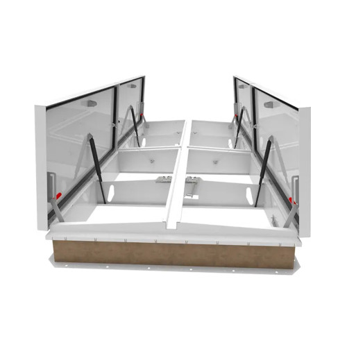 VentilaHumo SafeMAX de Cuatro Puertas  Acero y Aluminio