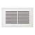 14" x 6" Invisagrille Cubierta Permanente Empotrada para Retorno de Aire Frío