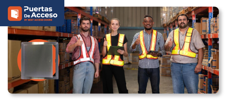 Accesos Para Plafón y Muro con Suministro Local Ventajas Para Contratistas y Supervisores