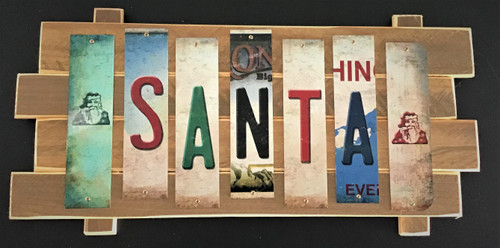 SANTA STRIP SIGN