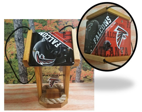 Atlanta Falcons License Plate Roof Bird Feeder (SI Series)