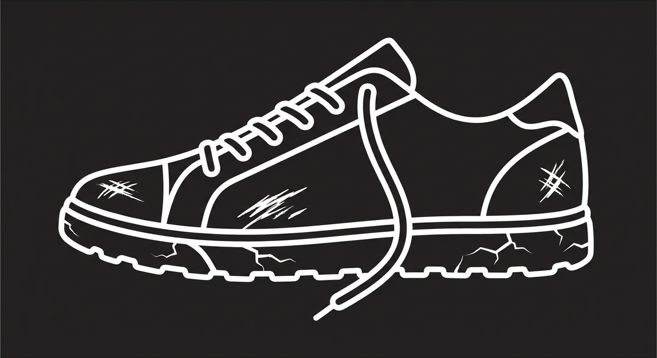 Worn Sneaker Crunch