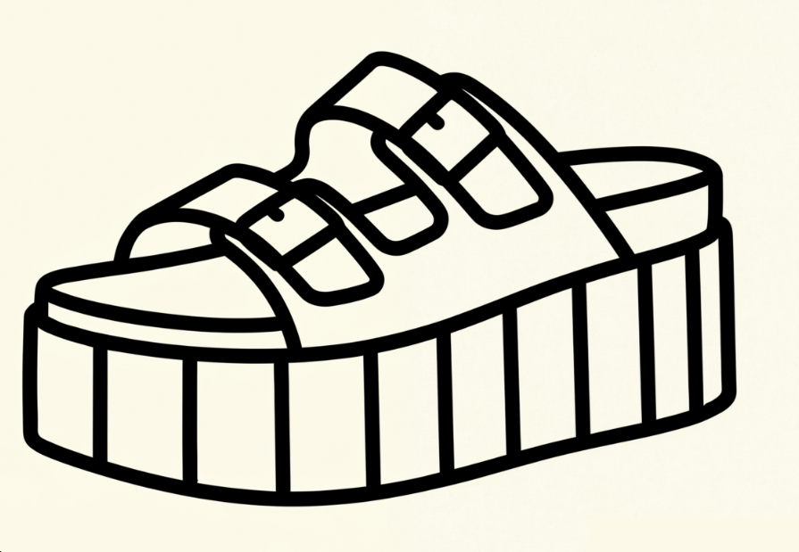 Raised Sandals