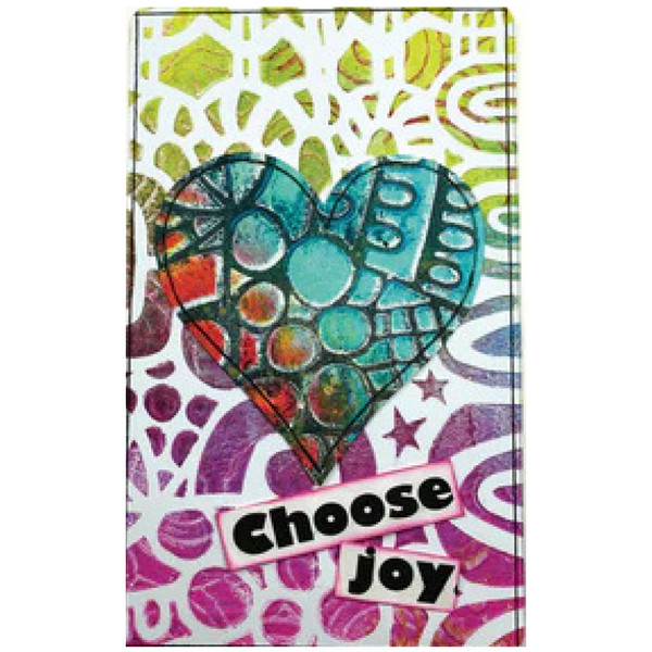 Gelli Arts Printing Card Class-Beau Q Creations