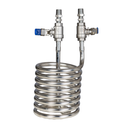 Condensing Coil Assembly With 3/8'' Ball Valve & 3/8'' M-NPT Fitting No Hose