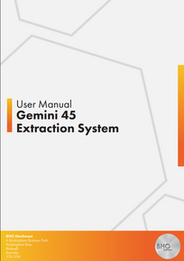 Gemini 45 Extraction System User Manual