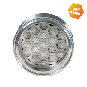 4" Sintered Honeycomb Filter Plate With 1 Micron