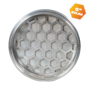 6" Sintered Honeycomb Filter Plate With 25 Micron