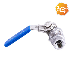 1/2" Ball Valve F-NPT